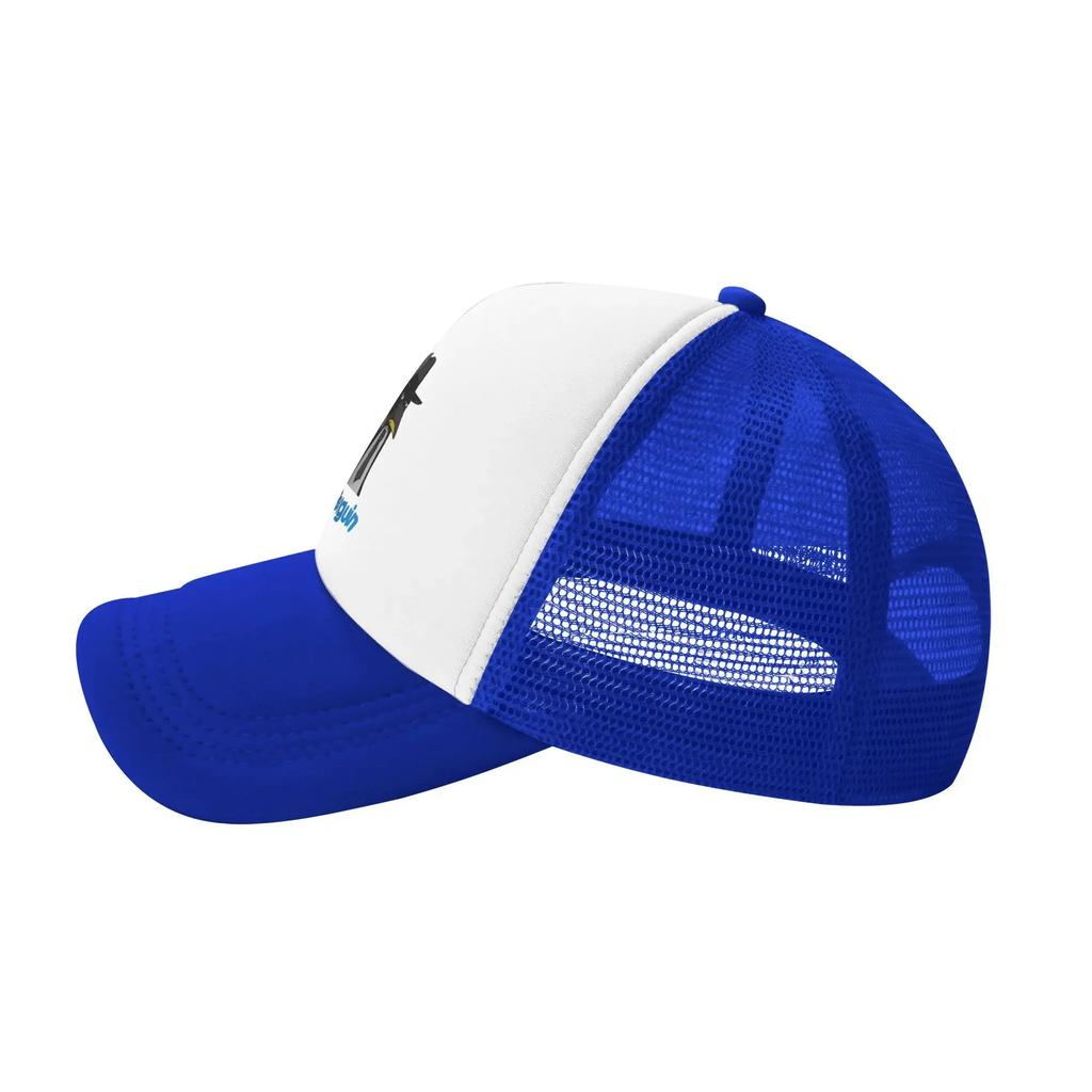 I Just Gotta Be Me Penguin Mesh Golf Hat Caps Outfits for Women Men Adjustable Baseball Cap Mesh-Back Summer Outdoor Caps