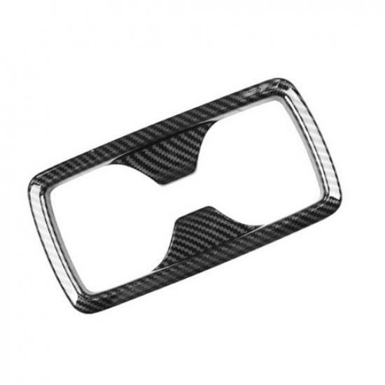 For Toyota RAV4 RAV-4 - Carbon Rea Fiber Water Cup Holder Cover Trim