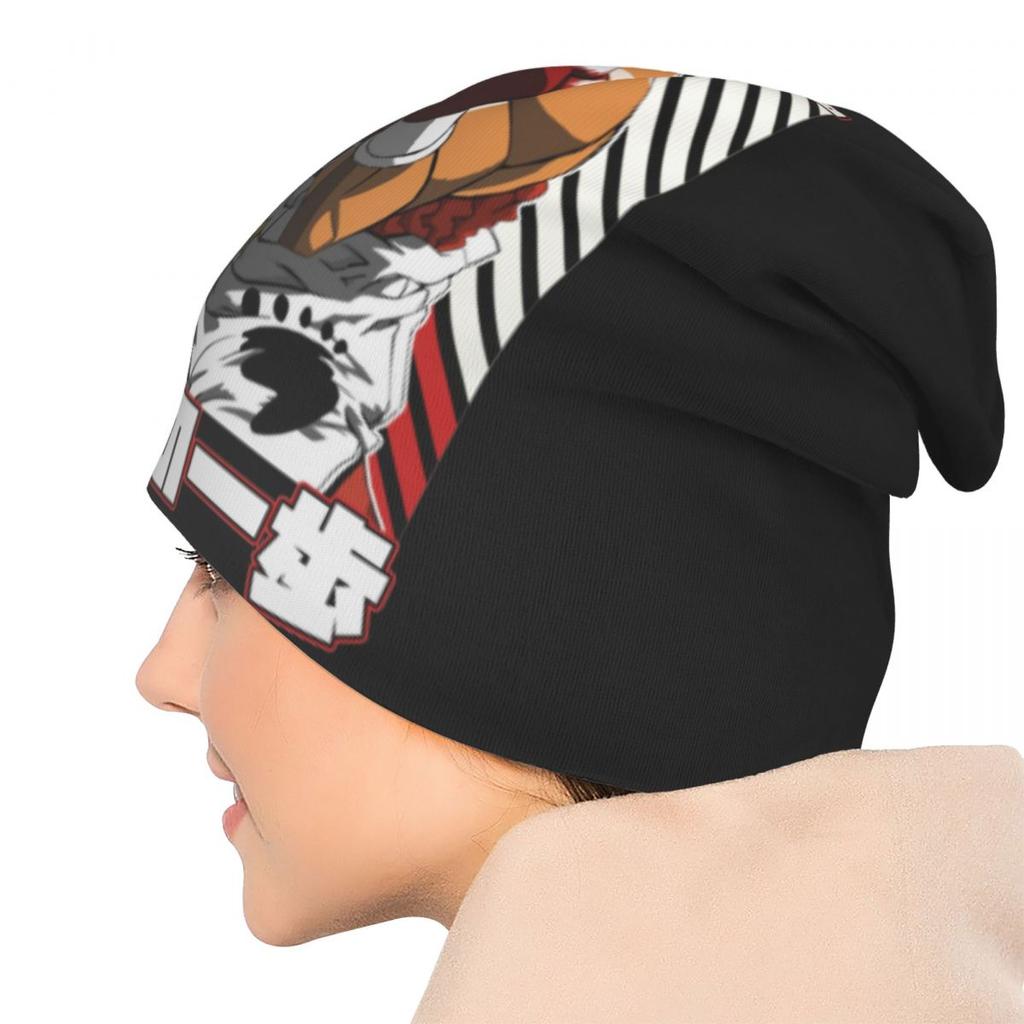 Hajime No Ippo KBG Accessories All Season Beanies One Step Makunouchi Bonnet Hats Windproof Skullies Hat Birthday Gifts Idea