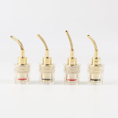 Audio Socket Speaker Line Plug Adapter Banana Head 8-Pack [M110] Speaker Wire 8-Pack/4mm Female Banana