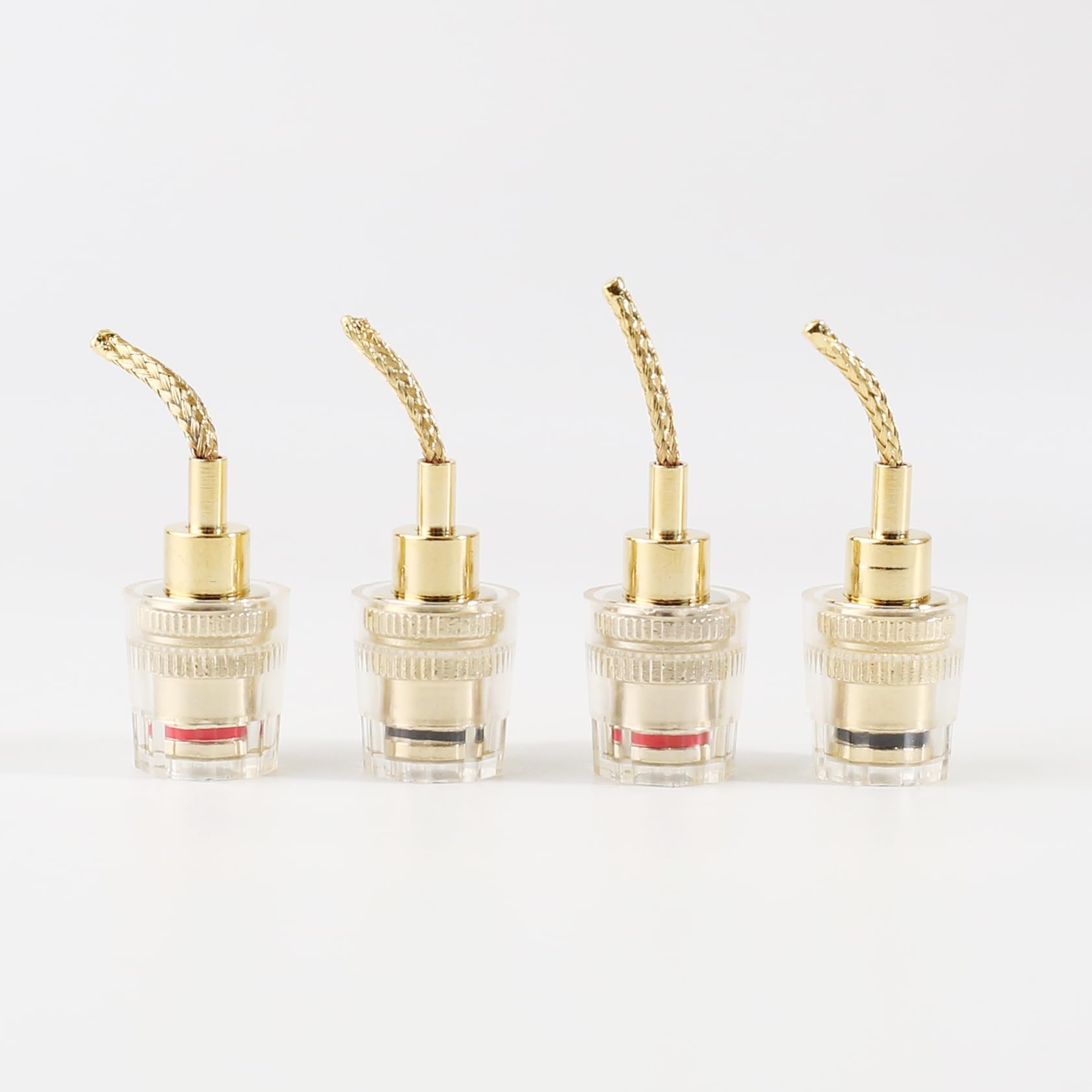 Аудиоразъем Штекер для динамика Адаптер Банановый штекер 8 шт. [M110] Провод для динамика 8 шт./4 мм Банановый штекер (мама)