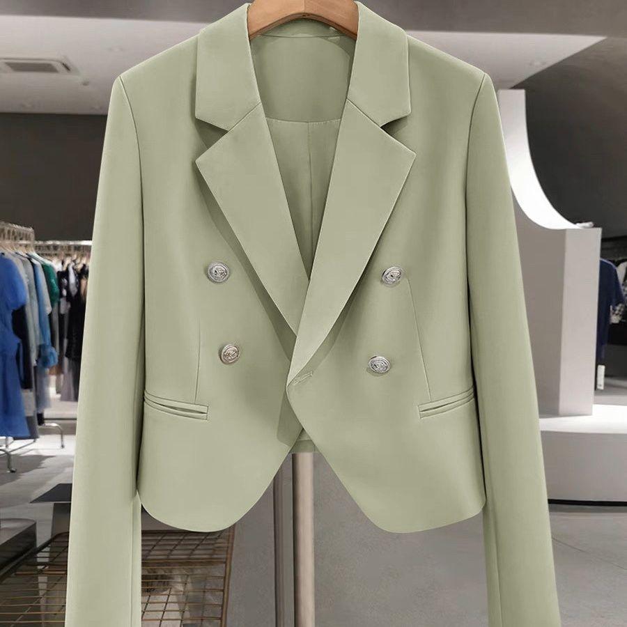 معطف قصير أنيق وأنيق للسيدات لفصل الربيع والخريف - Petite Fashion