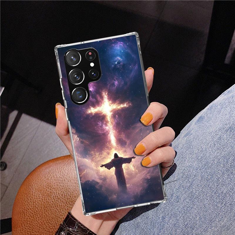 Jesus Bible Phnoe Case for Samsung Galaxy S26 S25 Edge S23 S24 Ultra S22 Plus S21 S20 FE Unique Cover Soft Coque Galaxy S25 S23