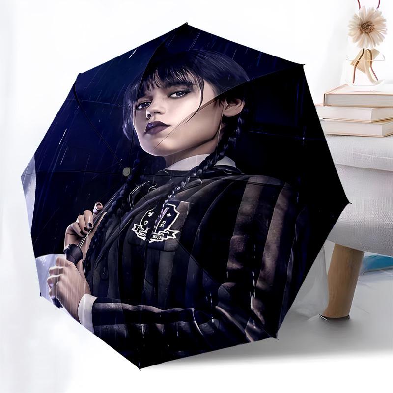 Rainy Night Umbrella Automatic Opening and Closing, 8 Rib Structure Portable Umbrella, Suitable for Men and Women In All Seasons Perfect Gi