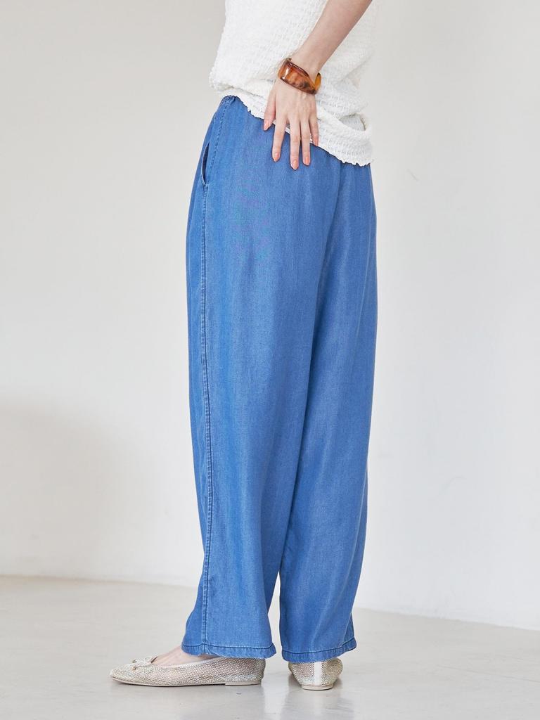 Cohen Hellblaue Easy Weite Hose 76406030376 7570 L COBALT(75)