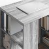 Desk Grey Sonoma 90 x 50 x 75 cm Particleboard
