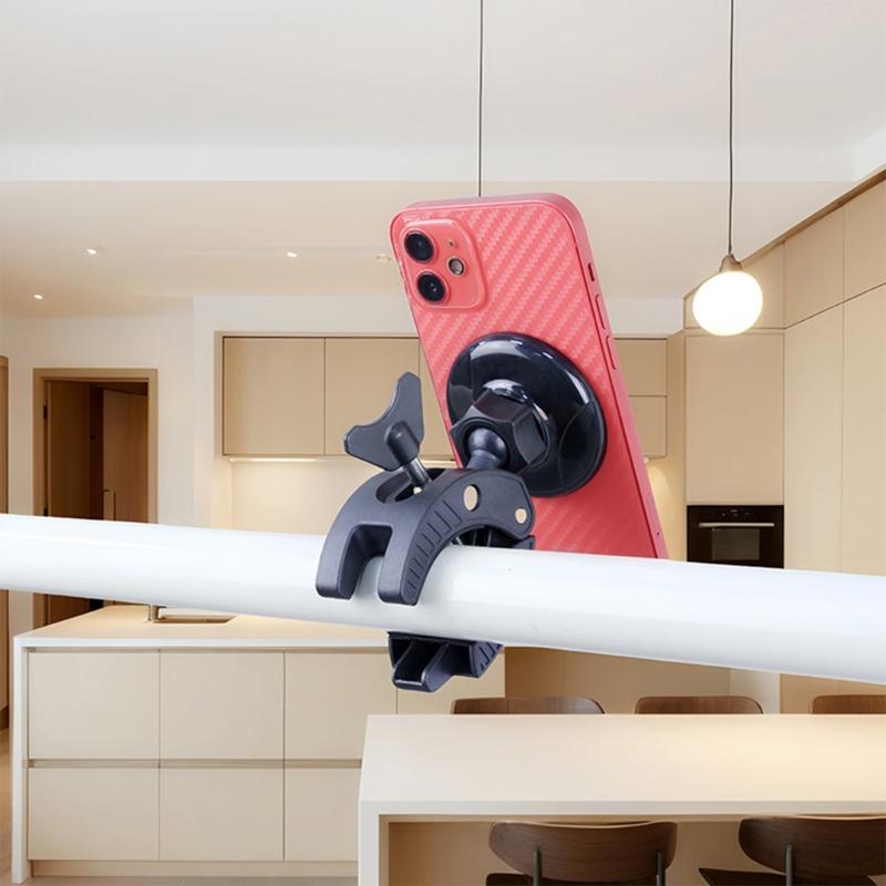 Quick Installation Universal Phone Holder Adjustable Magnetic Base Quick Release Phone Holder Compatible for All Devices
