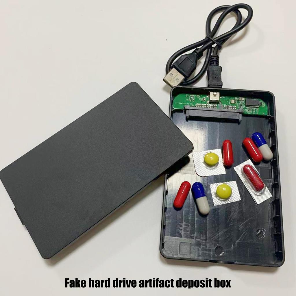 Tragbarer geheimer Bargeld-Aufbewahrungsbehälter Diskreter Aufbewahrungskoffer zur sicheren Aufbewahrung von Bargeld und Schmuck zu Hause oder im Büro