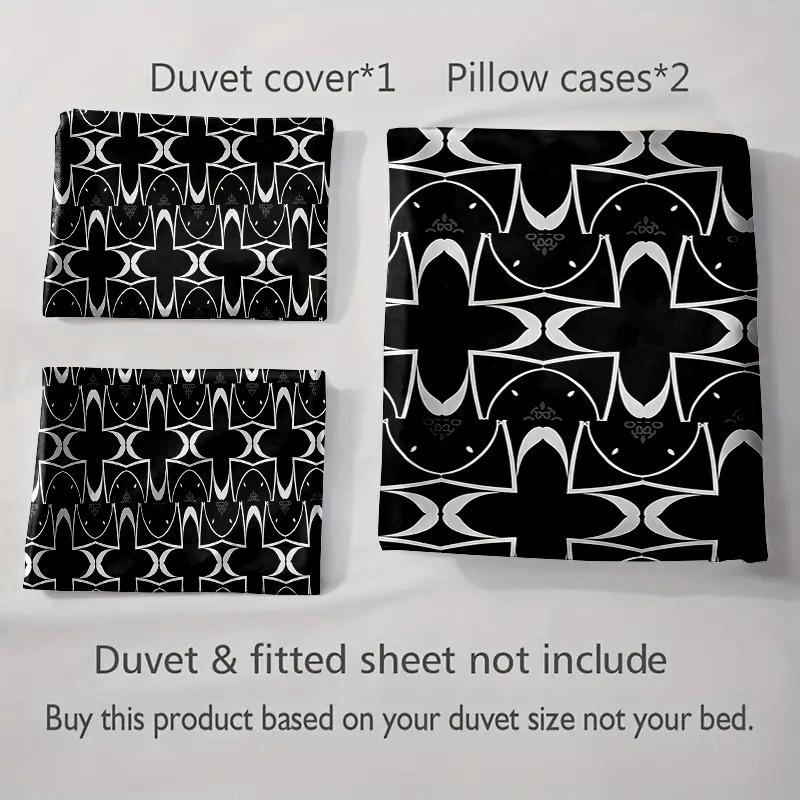 Abstract, Geometric, Symmetrical. Bedding Duvet Cover Sets Duvet Covers Pillowcases Gifts (1 * Duvet Cover 2 * Pillowcases, Without Duvet Insert)
