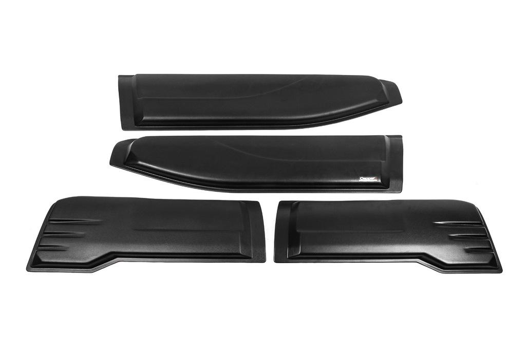 Молдинг на двери (4 шт, ABS) для Mercedes X class
