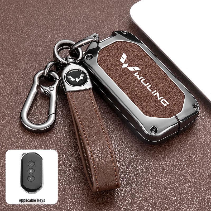 Wuling 2023 Capgemini Premium Key Case: Stylish Unisex Bag Buckle for Car