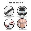 1pc Elastic Heart Rate Sensor Strap Silicone Chest Strap Adjustable Length Silicone Texture Perfect for Exercise Equipment
