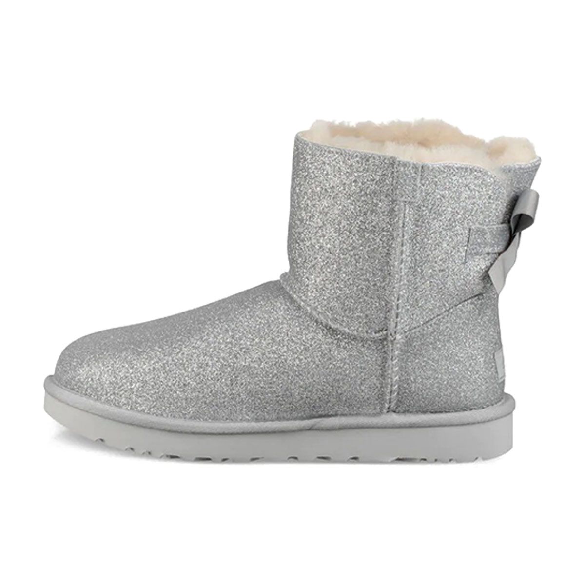 UGG Mini Bailey Bow Sparkle Snow