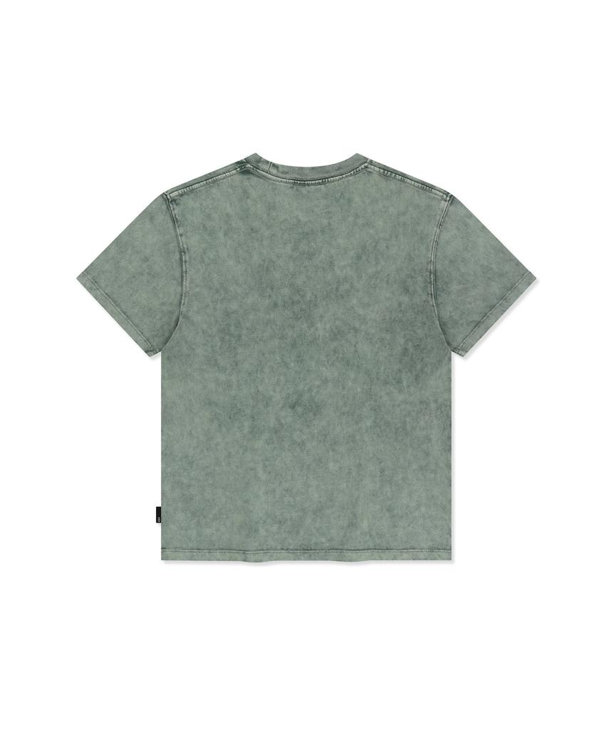 BROWNBREATH W Washed Bb Regular Tee - Mint
