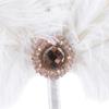 Handheld Crystal Flapper Fan Bridal Bouquet Fan for Dance Party Dropshipping