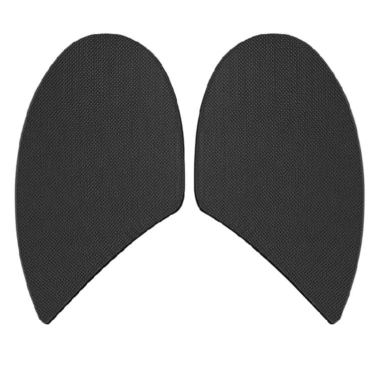 2Pcs Multipurpose Rubber Shoe Soles Protectors Self Adhesive Black Antislip Pads for Men and Women Bottom of Shoes