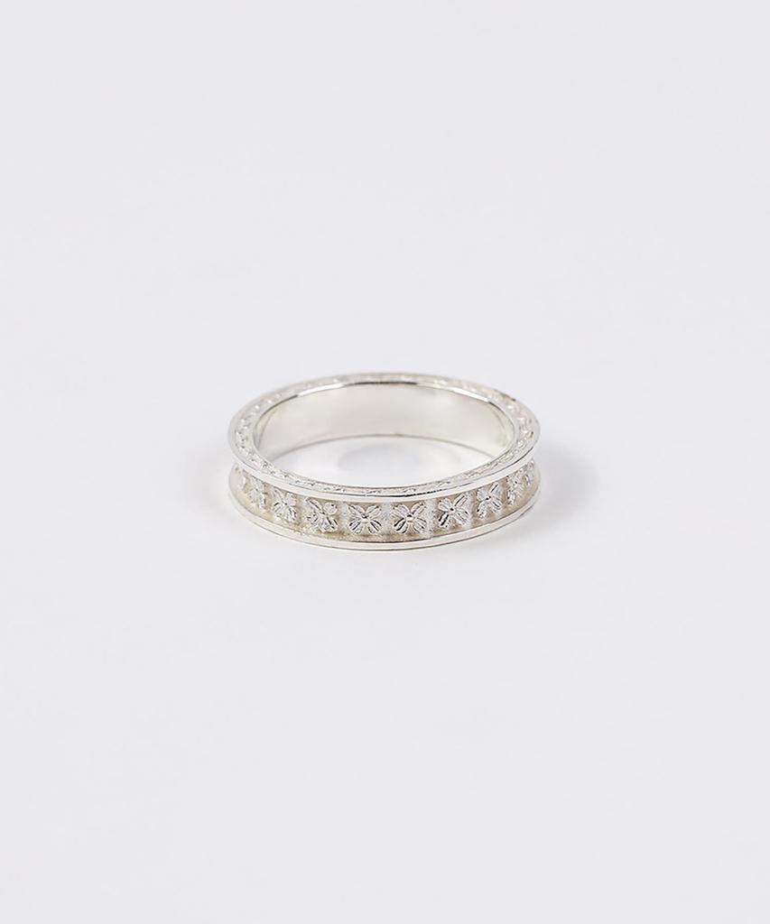 Address669 Antique Flower Ring W