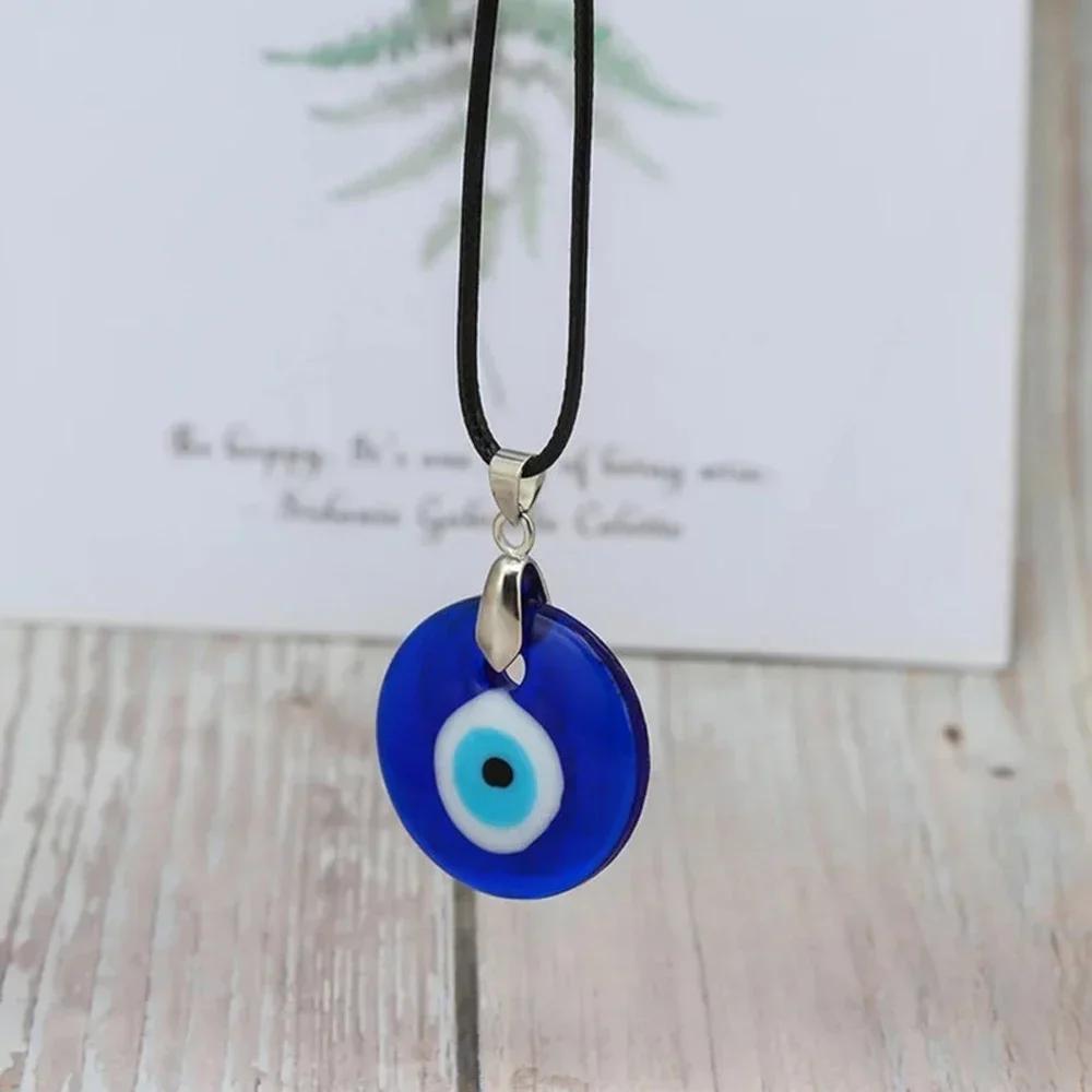 Prívesok Turecký Grécky Zlý Modrý Oči Šťastie Modré Lampové Sklo Auto Dom Amulet Prívesok Oči Šperky Doplnky