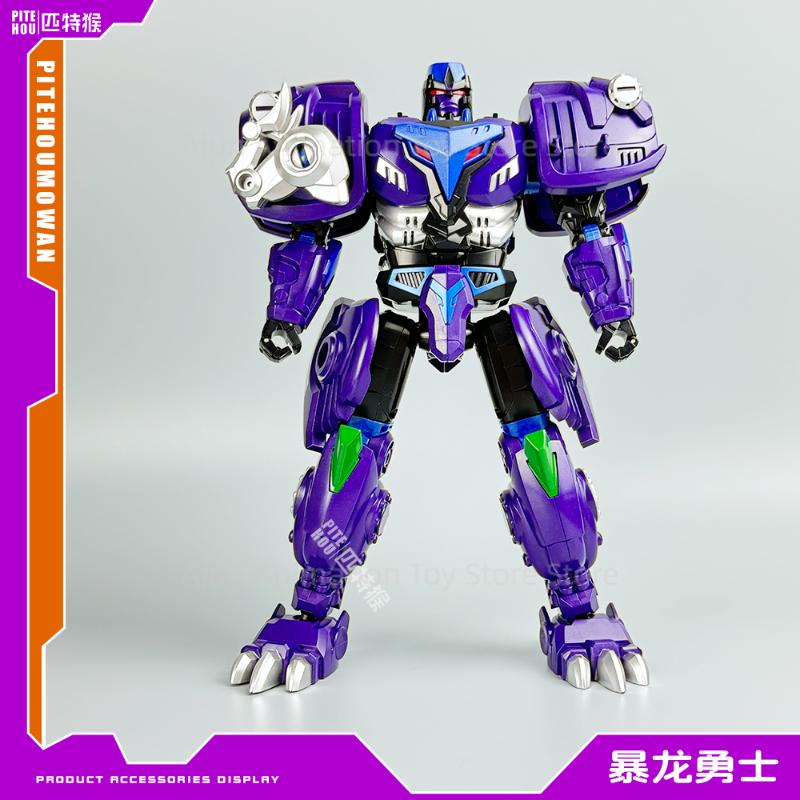 Transformation Toys Super Warrior Tyrannosaurus Tiger Eagle Robot Overlord Movable Model Toys