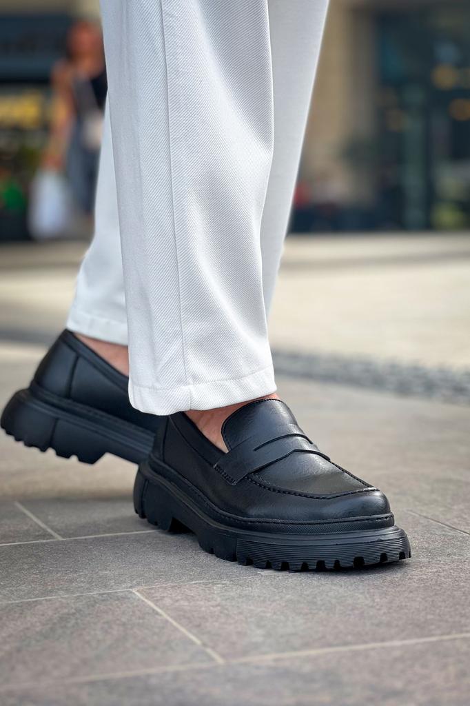 Chekich H New Collection CH2417 Men Shoe White Black Brown Tan