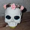 Halloween Skull Silicone Mold Keychain Resin Epoxy Craft Polymer Clay Craft