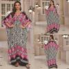 2025 New European and American Beach Dress Women's Loose Robe Bikini Blouse Sunscreen Clothing