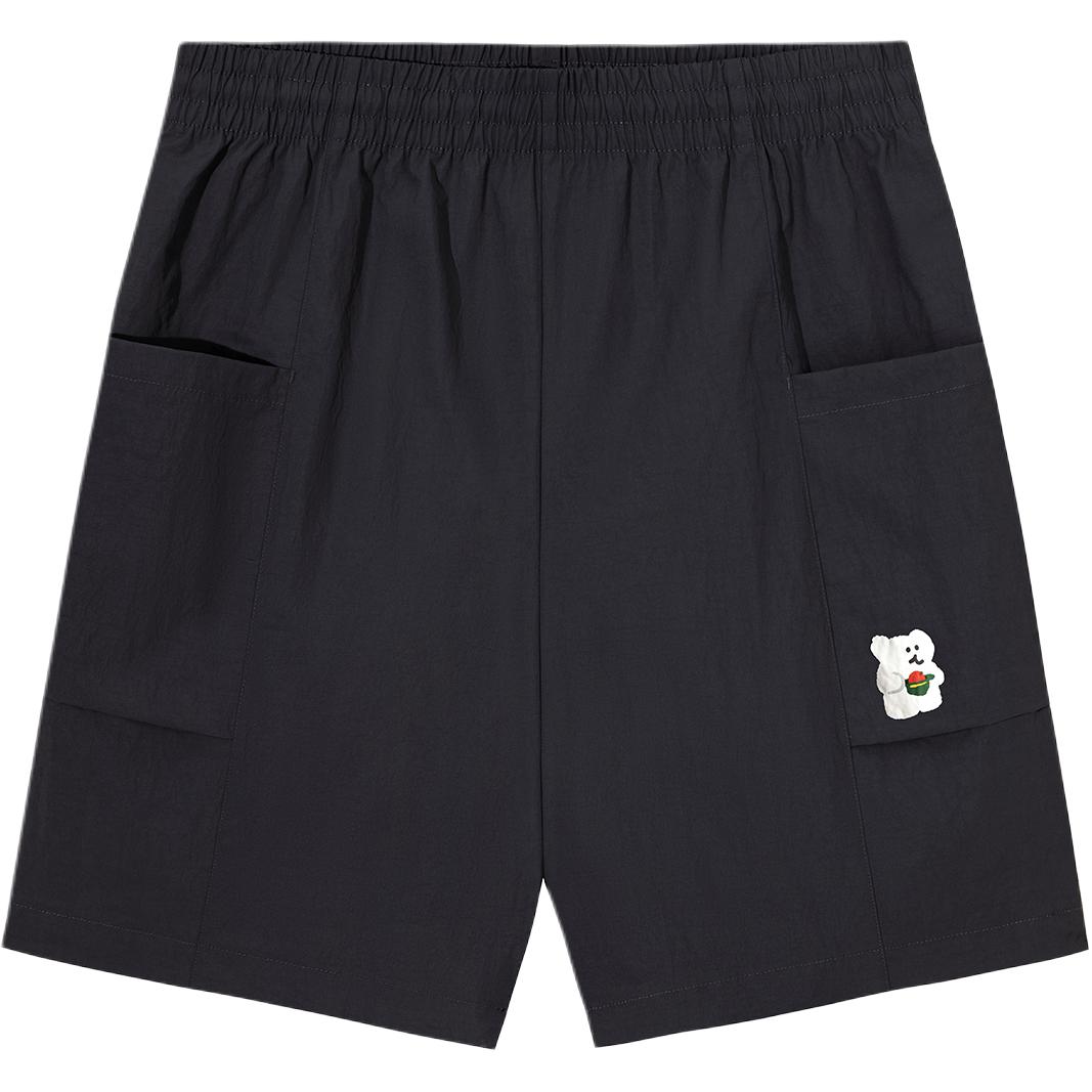 

Anta Супер X Милый Город Коллаборация Серия Спортивный Образ Жизни Модный Удобный Универсальный Простой Свободный Дышащий Повседневный Шорты 152538505U-4 S