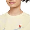 Nike Camiseta Dri-Fit Confortável Moda Tendência Versátil Secagem Rápida Manga Curta Tops Unissex Gesso IF0606744