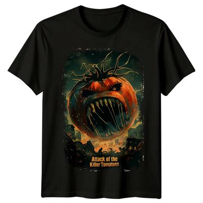 Attack of the Killer Tomatoes (1978) Movie Poster Inspired T-Shirt Retro 80s Tee