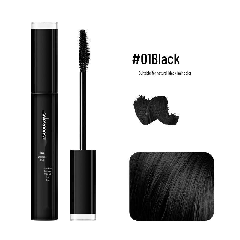

Serenavana Смываемый карандаш для окрашивания волос - Временный маскирующий стик для седины, Несмываемый для подкрашивания корней 15ml