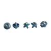 4Pcs Vibration Damping Isolation Grommet Mounting Screws for 3.5inch Hard Drive Installation in Standard PC Case
