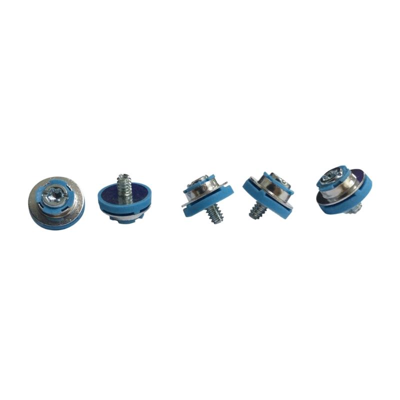 4Pcs Vibration Damping Isolation Grommet Mounting Screws for 3.5inch Hard Drive Installation in Standard PC Case