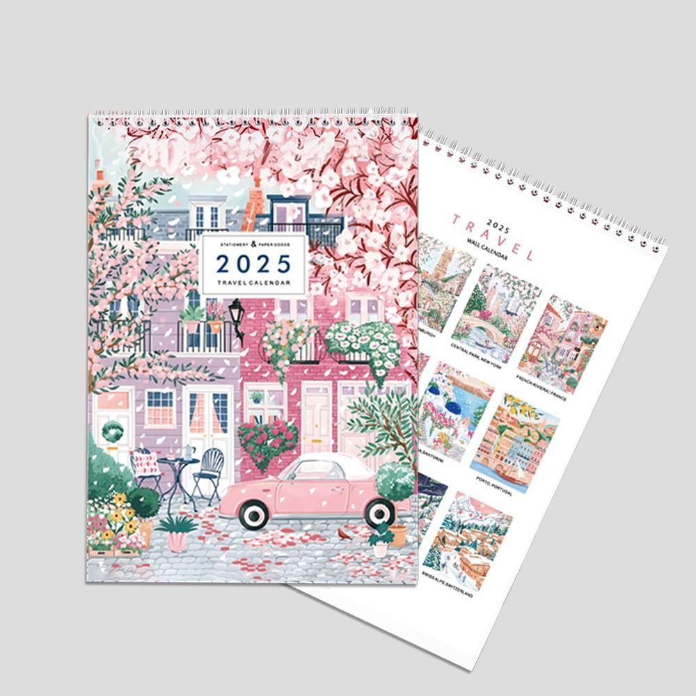 

Daily Weekly Monthly Planner Travel Calendar Paper Wall Calendar Desktop Calendar for Home Office