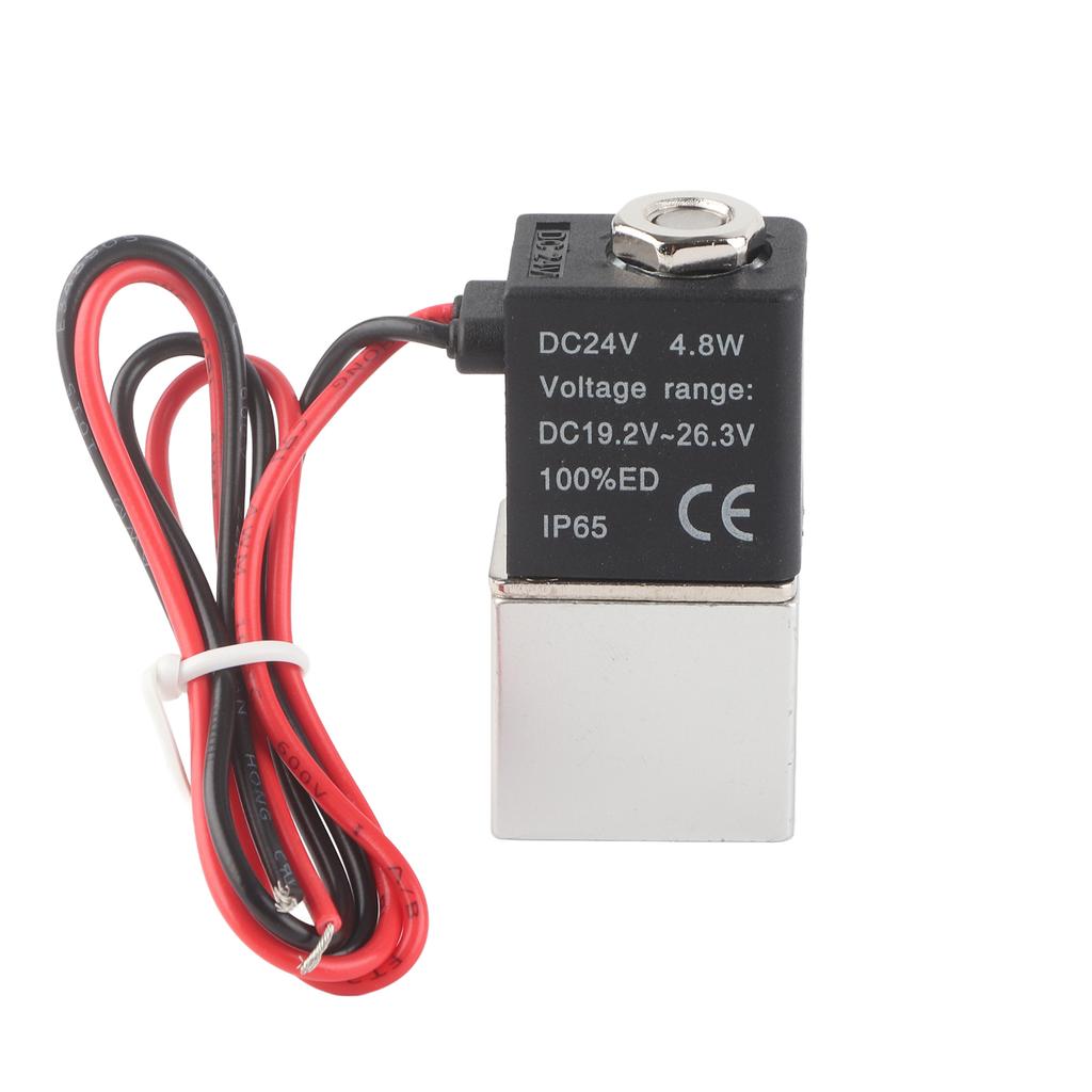 24V DC Fast Response Electric Solenoid Valve 2 Position 2 Way Air Water OilG1 4
