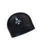 Lenomasuyeongbog Supplies Kids' Smile Pu Swim Cap Black Ro-Rc2F059-Bk