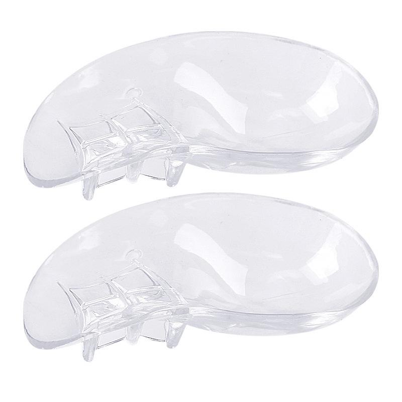 

Transparent Arch Half Pad Adult Loop Leg Inner and Outer Figure Eight Orthopedic Arch Back Pad Flat Arch Support Insole L прозорий
