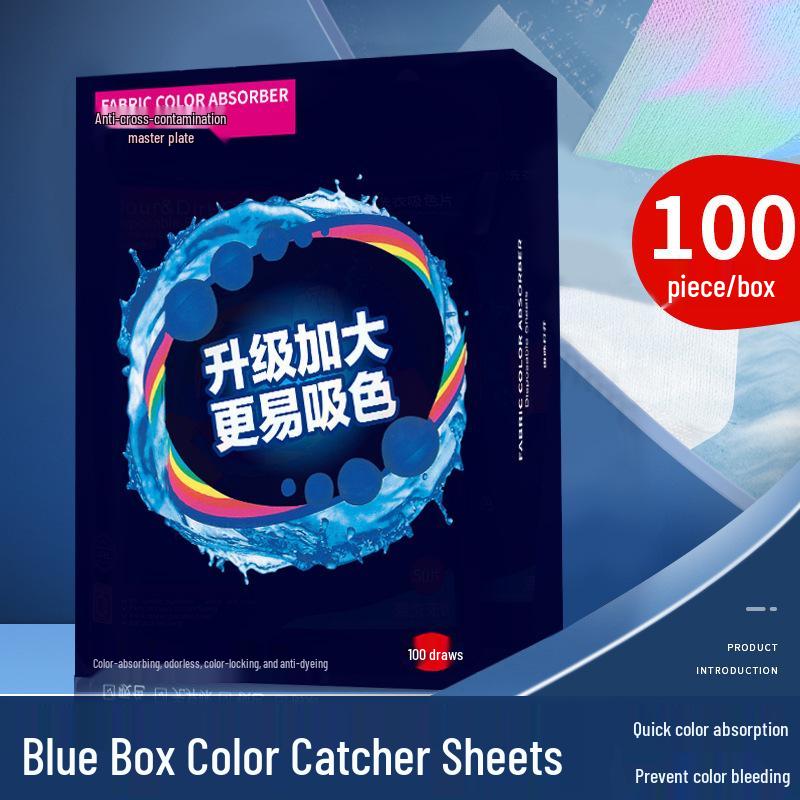 Color Absorbing Laundry Sheets: Prevent Color Bleeding & Staining In Mixed Loads