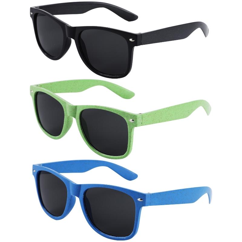 Biodegradable Sunglasses for Men Women UV400 Protection Outdoor Sports Fashion Simple Lightweight Eco Friendly