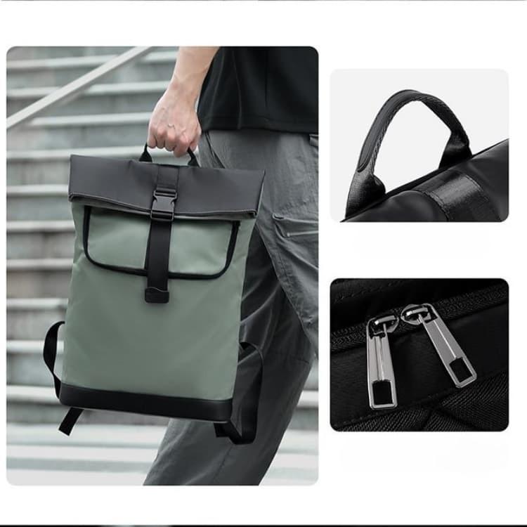Large capacity casual backpack business commuter computer bag