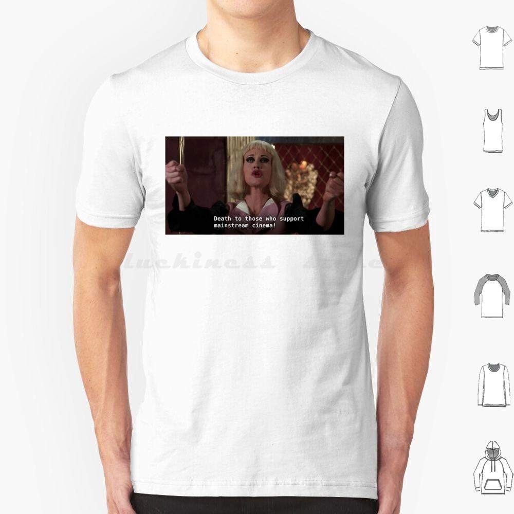 Death To Those Who Support Mainstream Cinema T Shirt Big Size 100 Cotton Cecil B Demented Cecil B Demented John Waters John S