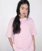 AMES-WORLDWIDE Rabbit Art Drawing Tee Pink