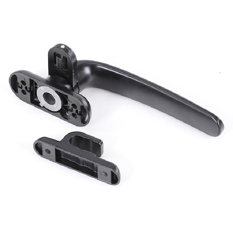 Universal Window Handles with Lock Handle Aluminum Alloy Door Handle Replacement Casement Locking Handle for Door Window