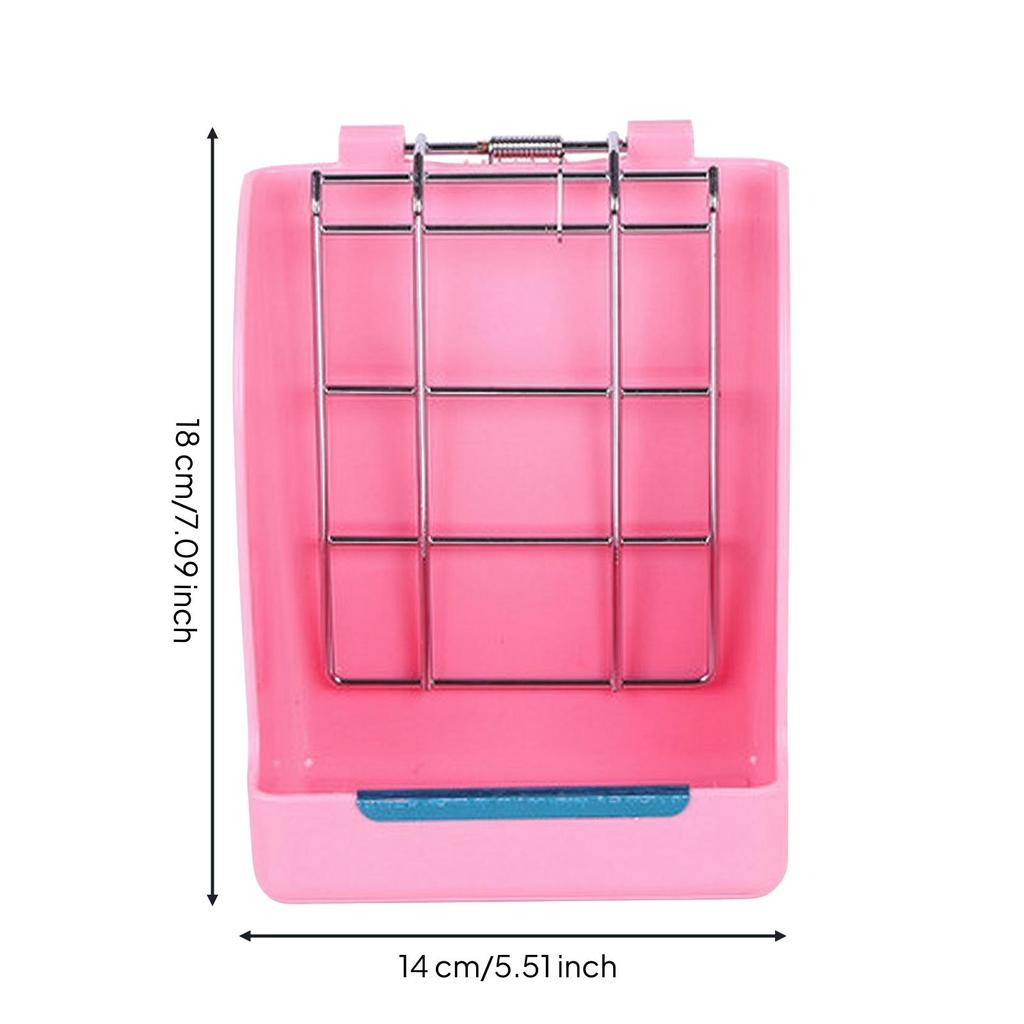Pet Supplies Waste Reducing Small Animal Hay Feeder Tidy for Hare Owners White