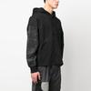 Y-3 Gfx Logo Snap Button Hoodie Men hoodies Black IA3102