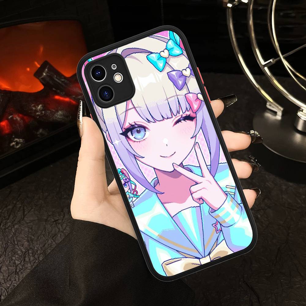 Needy Girl Overdose Game Cute Girl Phone Case For IPhone 13 12 X XS MAX Pro Max 16 15 11 14 Pro Max Shockproof Matte Cover