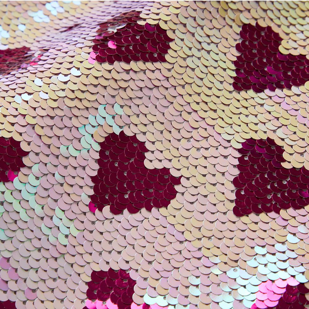 PYJTRL Mens Fashion Love High Density Shiny Sequin Suit Jacket Blazer