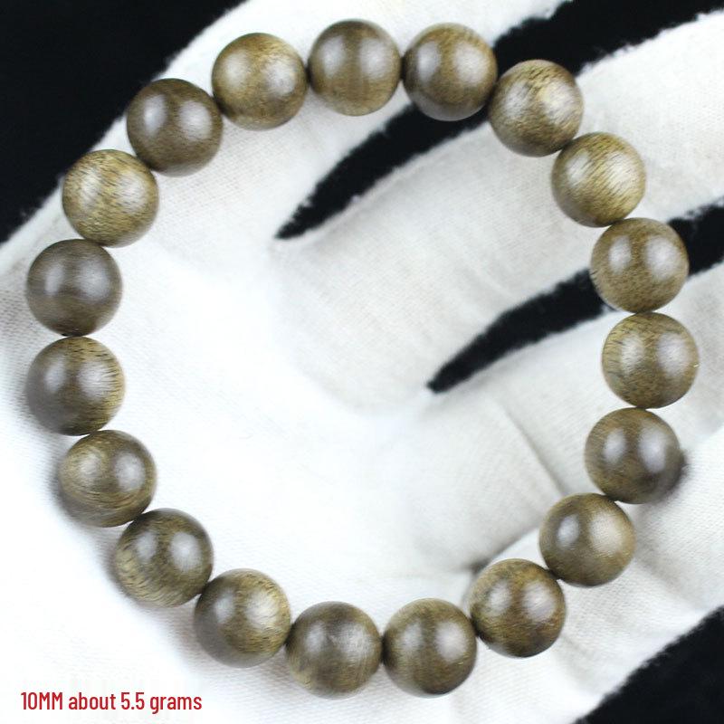 Indonesian Kalimantan Agarwood Prayer Beads Bracelet - 108 Beads - Unisex Jewelry