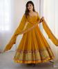 Ny Tung Designer Anarkali Kjole Salwar Kameez Indisk Pakistansk Bollywood Salwar Dress