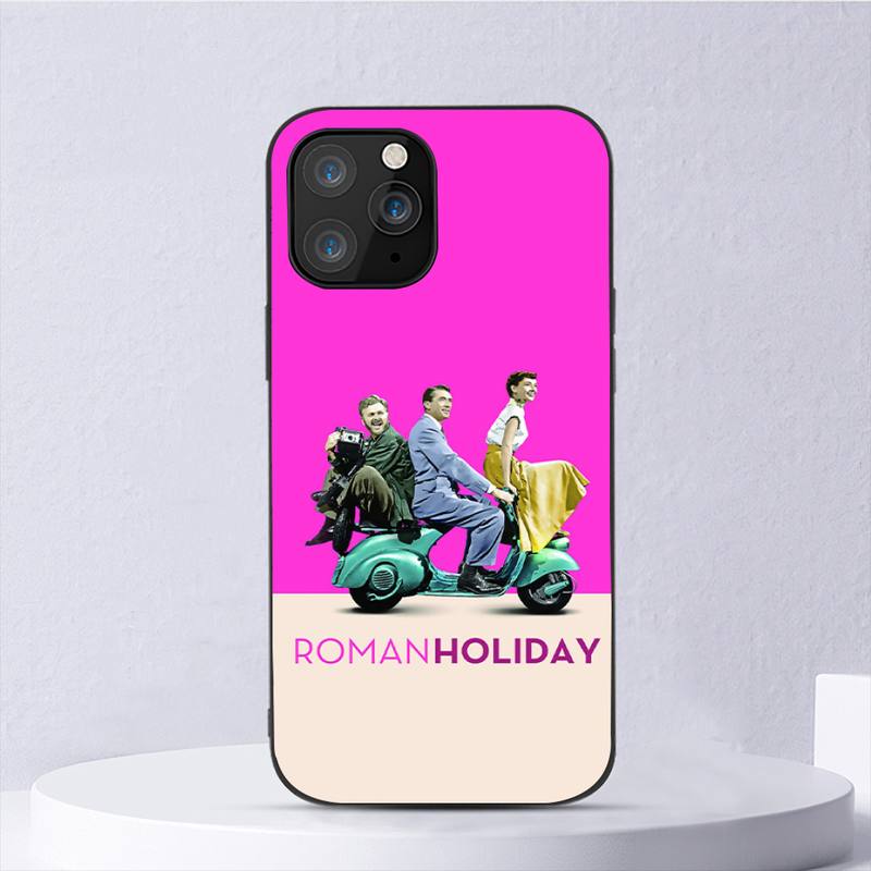 

Чехол для телефона с изображением фильма «Римские каникулы» для iPhone 11 12 Mini 13 14 Pro XS Max X 8 7 6s Plus 5 SE XR Shell iPhone13mini
