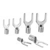 Cold-pressed U-shaped Copper Terminal Connector SNB Fork-type Wire Terminal Lug with Free Invoice